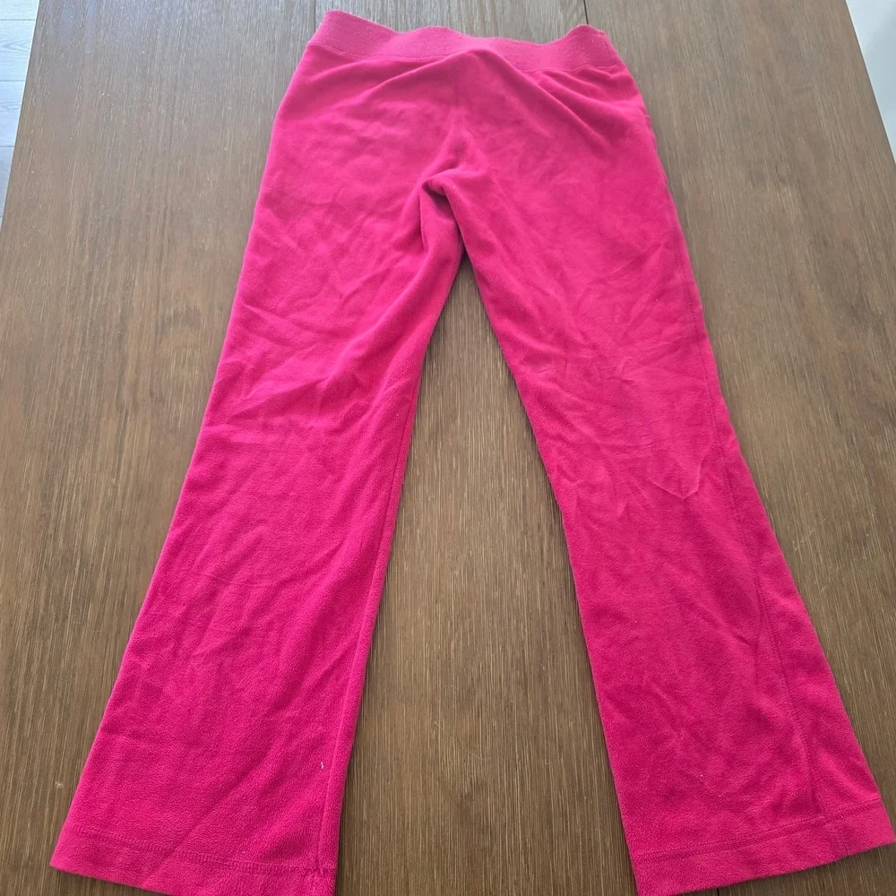 Old Navy Girls Fleece Pants Hot Pink Size Large 10-12